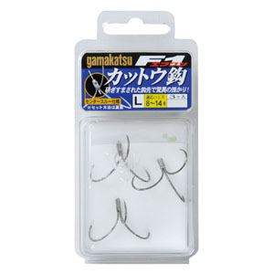 がまかつ Gamakatsu がまかつ F1カットウ鈎 L 67-337