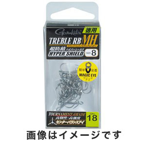 がまかつ Gamakatsu がまかつ 徳用 トレブル RB-MH 8号 ハイパーシールド 68-564