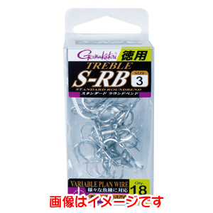がまかつ Gamakatsu がまかつ トレブル S-RB 徳用 ナノスムースコート 12号 68-695