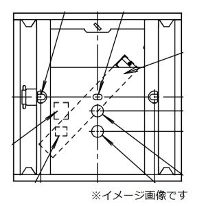 パナソニック Panasonic パナソニック NNFK25010 LEDスクエア□350埋込本体
