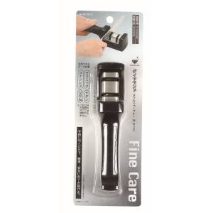 パール金属 パール金属 ファインケア ダイヤモンドダブルシャープナー ブラック CC-1512