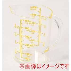 パール金属 Pearl パール金属 デリッシュキッチン 大きい目盛の 耐熱 計量カップ 500ml CC-1848