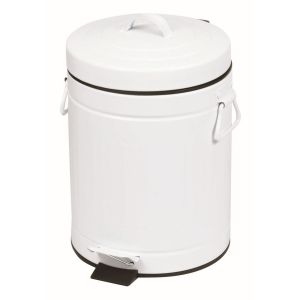 パール金属 パール金属 ゴミ箱 ふた付き ペダルペール 5L クラウス ホワイト HB2217