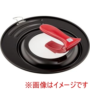 パール金属 パール金属 HB-2636 ロッソ ブラック シリコーン加工窓付スタンドパンカバー18～22cm用