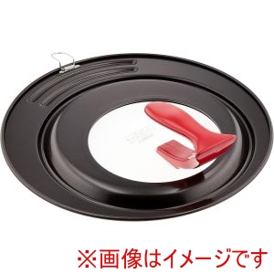 パール金属 パール金属 HB-2638 ロッソ ブラック シリコーン加工窓付スタンドパンカバー26～30cm用