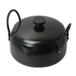 パール金属 Pearl パール金属 キッチンセレクト お弁当用 鉄製 蓋付 両手 揚げ鍋 16cm HC-0336