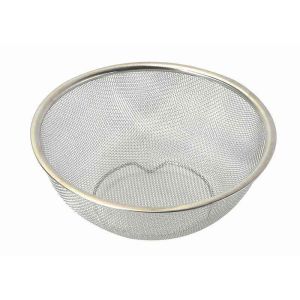 パール金属 パール金属 ベーシスライン ステンレス製ボウル型ザル 18cm HC-0416