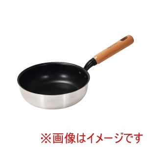 パール金属 Pearl パール金属 ファストクック プラス 2層鋼 ダイヤモンドコート 木柄 極深 フライパン 20cm HC-0889