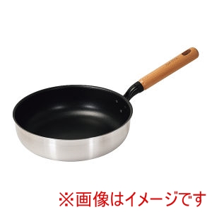 パール金属 Pearl パール金属 ファストクック プラス 2層鋼 ダイヤモンドコート 木柄 極深 フライパン 26cm HC-0891