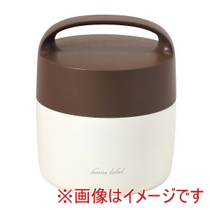 パール金属 Pearl パール金属 ホームレーベル キャリー ランチジャー 1000 ホワイト DC-6058