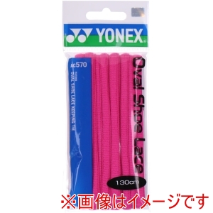 ヨネックス YONEX ヨネックス テニス オーバルシューレース AC570 ピンク 026 150