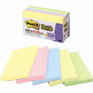 スリーエム 3M スリーエム 3M 655-5SSAP ポスト イット 強粘着 75X127mm 90枚X5パッド 450枚入 