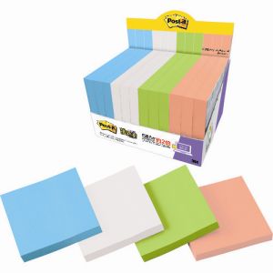 スリーエム 3M スリーエム 3M 6541SS-MC-4 ポスト イット 強粘着ノートマルチカラー4増量パック
