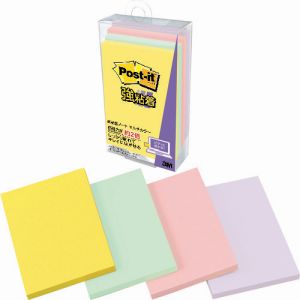 スリーエム 3M スリーエム 3M 656SS-MC-5 ポスト イット 強粘着ノートマルチカラー5