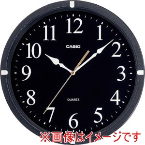 カシオ CASIO カシオ IQ-97-1JF 掛時計 黒