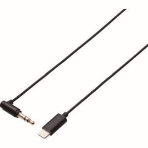エレコム ELECOM エレコム ELECOM Lightning-φ3.5変換AUXケーブル(ストレート-L) 1m ブラック AX-L35DL10BK