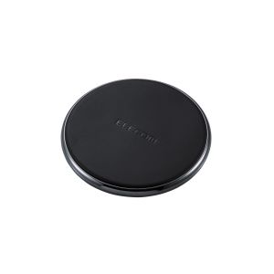 エレコム ELECOM エレコム W-QA20BK ワイヤレス充電器 Qi規格対応 10W 7.5W 5W 卓上タイプ ブラック