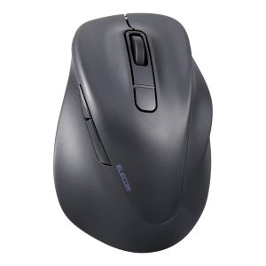 エレコム ELECOM エレコム M-XGM30BBSKBK マウス EX-G 2023年モデル 右手専用 Mサイズ Bluetooth 5ボタン 抗菌仕様 静音設計 ブラック