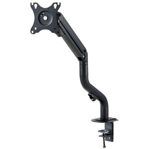 エレコム ELECOM エレコム DPA-SL05BK モニターアーム ディスプレイアーム シングルアーム ロング スプリング式 ブラック