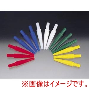 サンプラテック サンプラテック 90827 丸型・ポリ角型洗浄瓶用先端ノズル 緑