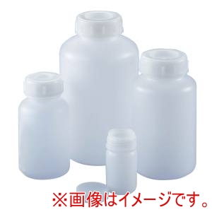 サンプラテック サンプラテック 02083 ポリ広口瓶 PE広口瓶 中栓付 WP-100 100mL