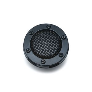 クリアキン Kuryakyn クリアキン T14-KUR6549 メッシュガスキャップ ブラック HD 82-21 スクリュータイプタンク