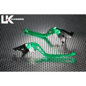 ユーカナヤ U-KANAYA U-KANAYA KA025-104-0507 レバーセット GPタイプ/ロング GN/BK ZX-14Rハイグレード 16
