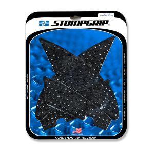 ストンプグリップ STOMPGRIP ストンプグリップ 55-10-0145B トラクションパッドタンクキット ブラック VOLCANO YZF-R6 17-20