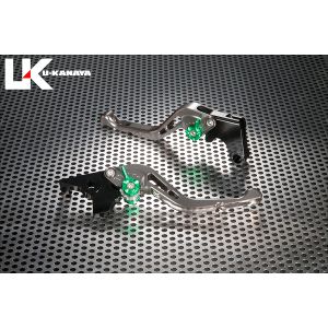 ユーカナヤ U-KANAYA ユーカナヤ KA074-107-0606 レバーセット GPタイプ/ショート TI/SV Z900RS 18-25/Z900 SE 22