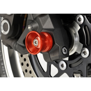 アグラス AGRAS アグラス 344-400-A0B Fアクスルプロテクター ファンネル アルミ BLU Z900RS 18 AGRAS