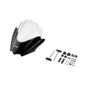 エムアールエー MRA エムアールエー SET-NMK-RNB-S スクリーンセット レーシングネイキッドスモーク ユニバーサル バーハンマウントキット付き φ22.2/25.4用 MRA