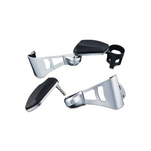 クリアキン Kuryakyn クリアキン T14-KUR8955 パッセンジャーアームレスト CHR Touring 14-21