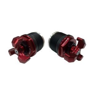 BIKERS H0311-RED フロントフォークアジャスター レッド Ninja250/400 18-24 Rebel250 17-24 CBR400R 13-21 CL250 23-24
