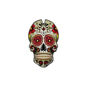 ONEDESIGN ONEDESIGN CGSKULL1P タンクパッド レッドスカル 157x100mm