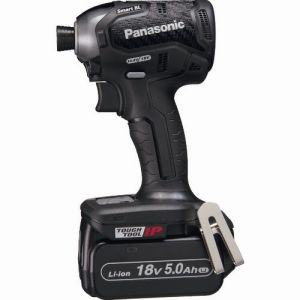 パナソニック Panasonic パナソニック EZ76A1LJ2G-B デュアル インパクトドライバー 18V 5.0Ahセット 黒 Panasonic