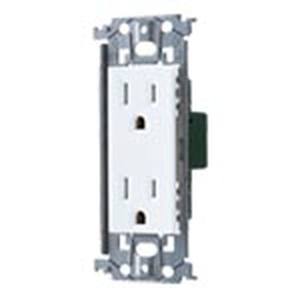 パナソニック Panasonic パナソニック WTL13123MW 埋込接地ダブルコンセント 金属枠付 Panasonic