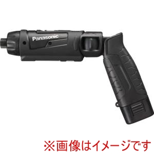 パナソニック Panasonic パナソニック EZ7421F07D-B 充電スティックドリルドライバー 7.2V 黒 電池2個付き