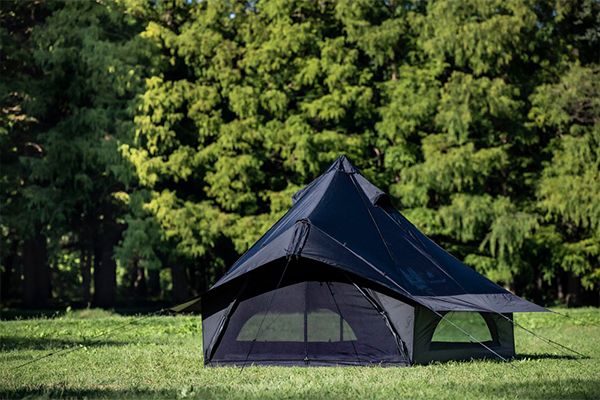  カナディアンイースト Canadian East  カナディアンイースト アウトドアテント モノポール+1フレーム型テント GLOKE8 BLACK 4人用 ブラック CETO1003