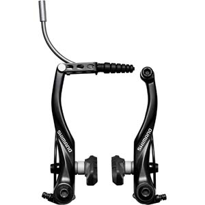 シマノ SHIMANO シマノ EBRT4000FX43XLP BR-T4000-F Vブレーキ フロント ブラック SHIMANO