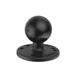 ラムマウント RAM MOUNTS ラムマウント RAM-202U-IN1 AMPSホールラウンドベース 強化ボルト入 1.5インチボール RAM MOUNTS