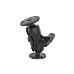 ラムマウント RAM MOUNTS ラムマウント RAM-101U-B AMPSラウンドベース2個セット ショートアーム 1.5インチボール RAM MOUNTS