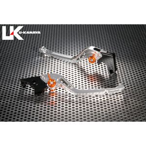 ユーカナヤ U-KANAYA U-KANAYA KA077-086-0503 レバーセット GPタイプ/ロング SV/BK Ninja ZX-25R 20
