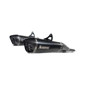 アクラポビッチ AKRAPOVIC アクラポビッチ S-S13SO4-HRAATBL スリップオンライン チタン ブラック EC HAYABUSA 21-24
