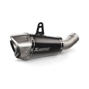 アクラポビッチ AKRAPOVIC アクラポビッチ S-K10SO28-ASZTBL スリップオンライン チタン ブラック NINJA ZX-10R/RR 21-23