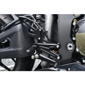 ウッドストック ウッドストック WBS-H18R-SL バックステップキット SLV CBR600RR 21- オプションオートシフター付車用
