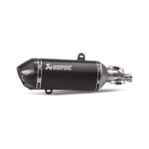 アクラポビッチ AKRAPOVIC アクラポビッチ S-VE125SO2-HZBL スリップオンライン ステン ブラック EC VESPA GTS 125 21-23/150i.e Super