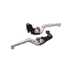 BIKERS BIKERS K0514-SLV レバーセット 可倒式 カーブタイプ シルバー Z900RS 18-24 ZX-6R 19-24 Z1000 17-22 Ninja1000 17-19