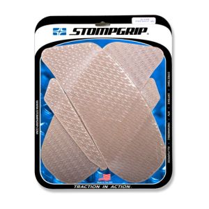 ストンプグリップ STOMPGRIP ストンプグリップ 55-14-0056C トラクションパッドタンクキット クリア ICON GSXR1000 09-16