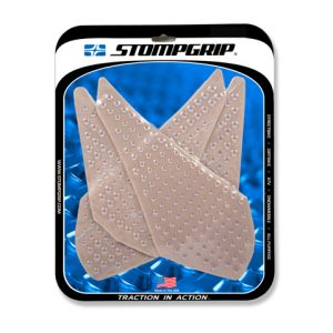 ストンプグリップ STOMPGRIP ストンプグリップ 55-10-0006C トラクションパッドタンクキット クリア VOLCANO YZF-R1 07-08