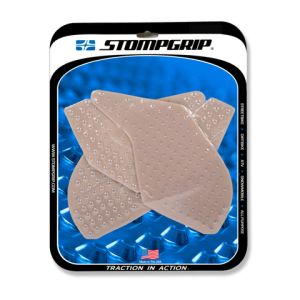 ストンプグリップ STOMPGRIP ストンプグリップ 55-10-0043C トラクションパッドタンクキット クリア VOLCANO Ninja250/300 13-17